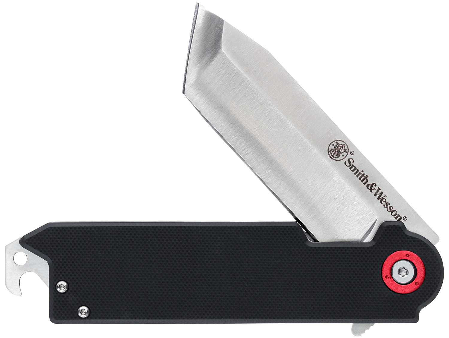 Smith & Wesson Knives 1193144 Big Benji 3.50" Folding Plain Stainless Steel Blade 4.25" Black 3 Smith & Wesson Knives 1193144 Big Benji 3.50" Folding Plain Stainless Steel Blade 4.25" Black