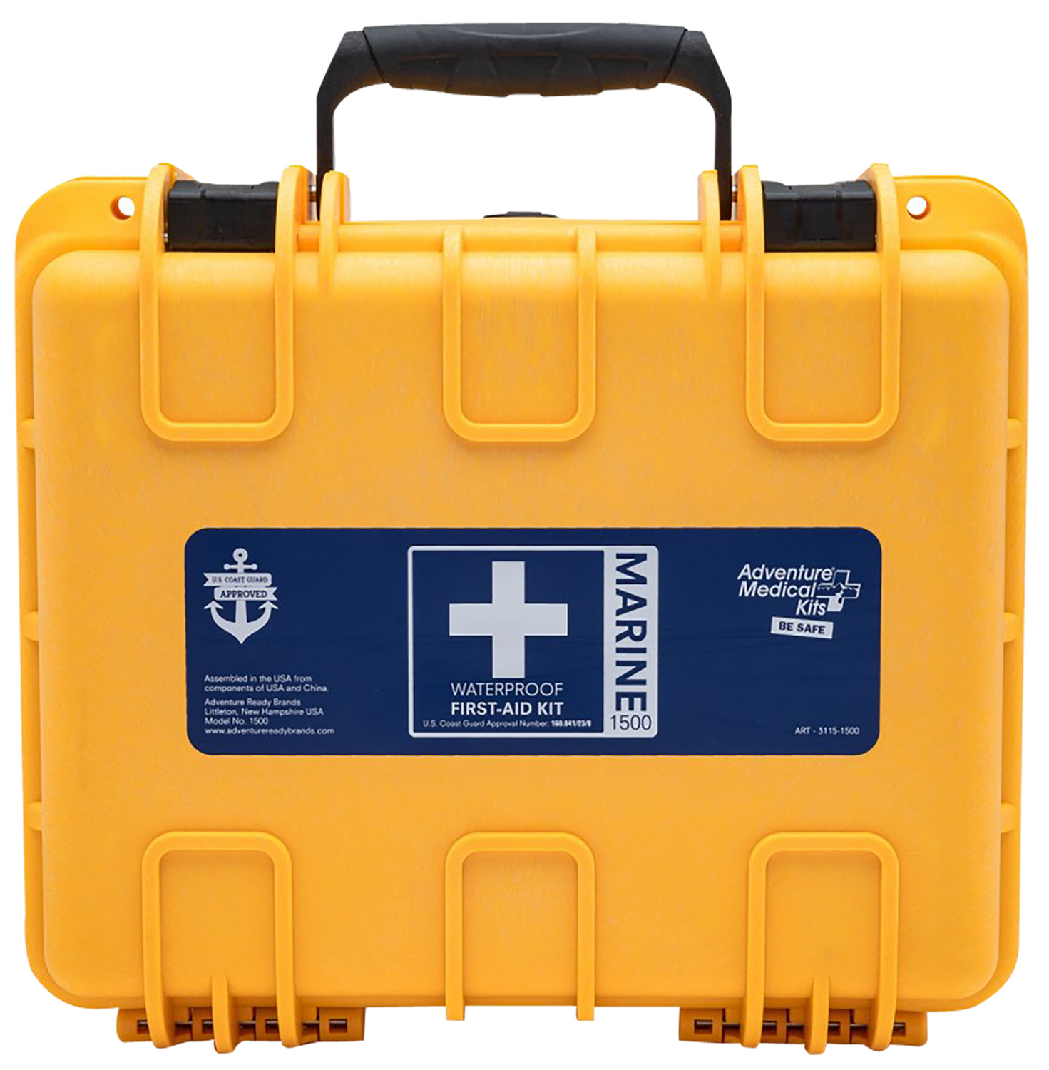 Adventure Medical Kits 01150601 Marine 600 Treats Injuries/Illnesses Waterproof Yellow 3 Adventure Medical Kits 01150601 Marine 600 Treats Injuries/Illnesses Waterproof Yellow
