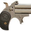 Bond Arms BASTB9mm Luger 2rd Shot 2.20" Matte Stainless Steel Frame, Black Textured Polymer Grips 1 154314