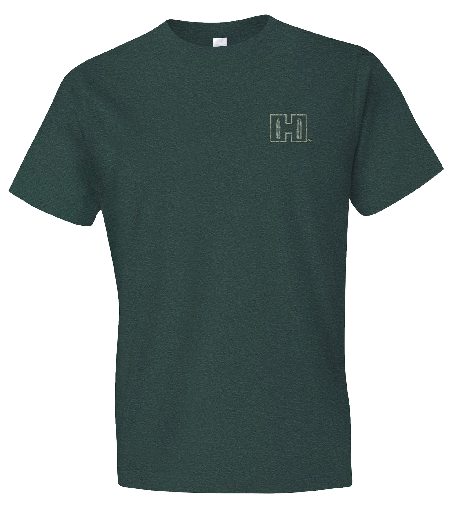 Hornady Gear 31793 Double Rocker Olive Heather, Cotton/Polyester/Rayon, Short Sleeve Semi-Fitted, Large 3 Hornady Gear 31793 Double Rocker Olive Heather, Cotton/Polyester/Rayon, Short Sleeve Semi-Fitted, Large