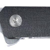 CRKT 7095KX CEO Compact 2.61" Folding Plain Satin 4116 SS Blade/Black GRN Handle Includes Pocket Clip 2 156773 4