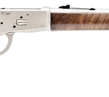 Gforce Arms GFLVR357SS Saddlehorn  Full Size 357 Mag 10+1 20" Stainless Steel Barrel & Aluminum Receiver, Turkish Walnut Fixed Stock