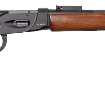 Gforce Arms GFLVR410S Saddlehorn  Lever 2.50" 9+1 24" Black Steel Barrel, Black Picatinny Rail Aluminum Receiver, Fixed Walnut Stock
