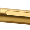 True Precision Inc TPSHCBXTG Springfield 9mm Luger 3.10" Threaded Gold TiN Stainless Steel, Fits Springfield Hellcat 1 163214