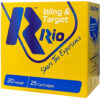 Rio Ammunition WT2075 Wing & Target 20Gauge 2.75" 7/8oz 7.5Shot 25 Per Box/10 Case 2 163239