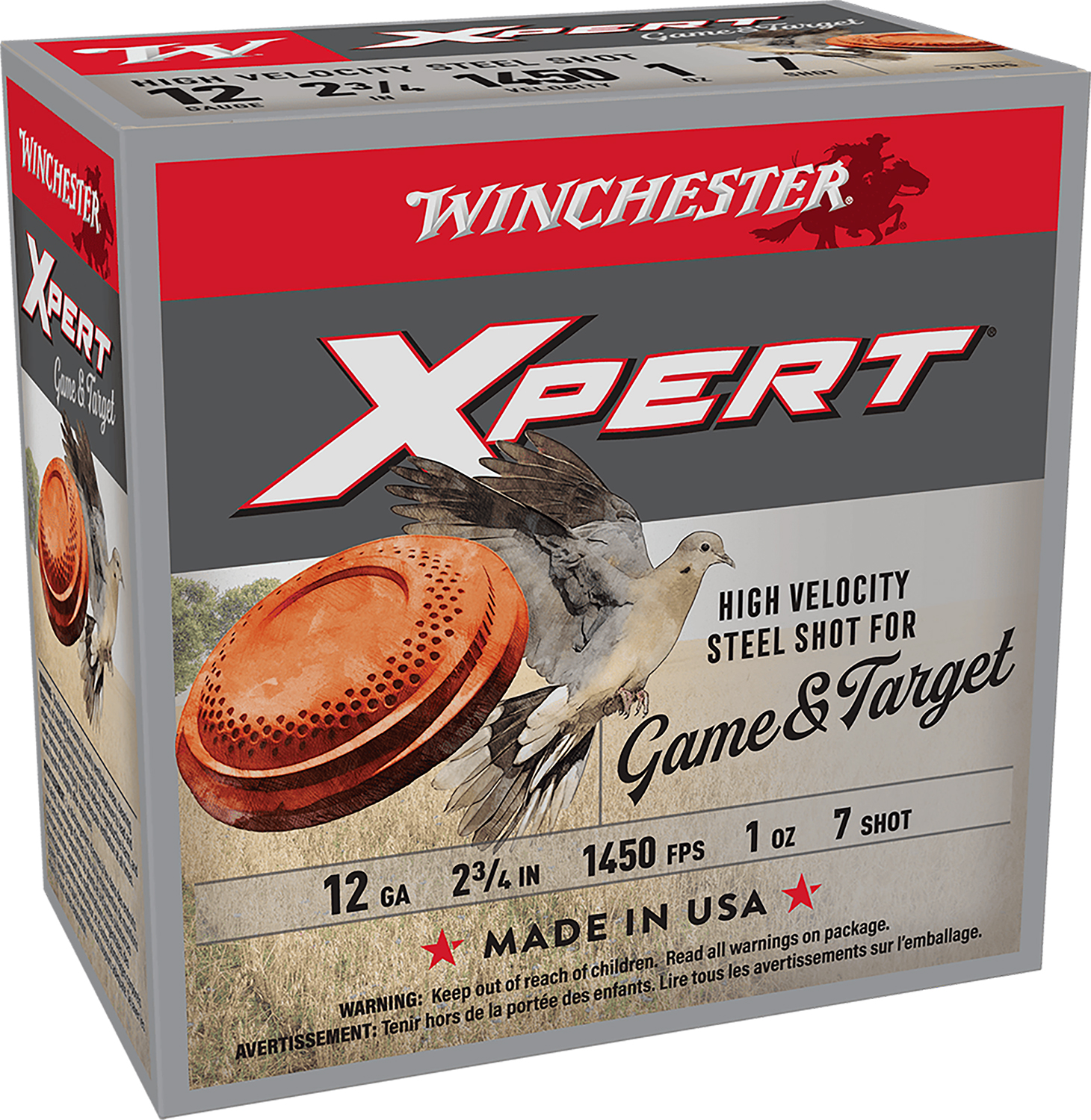 Winchester Ammo WE12GTHV7 Xpert Game & Target 12Gauge 2.75" 1oz 7Shot 25 Per Box/10 Case 3 Winchester Ammo WE12GTHV7 Xpert Game & Target 12Gauge 2.75" 1oz 7Shot 25 Per Box/10 Case