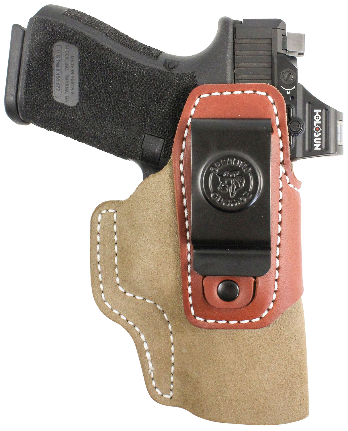 DeSantis Gunhide 215NJ8JZ0 Transit IWB Natural Kydex/Leather Belt Clip Sig Sauer P365 Ambidextrous 3 DeSantis Gunhide 215NJ8JZ0 Transit IWB Natural Kydex/Leather Belt Clip Sig Sauer P365 Ambidextrous
