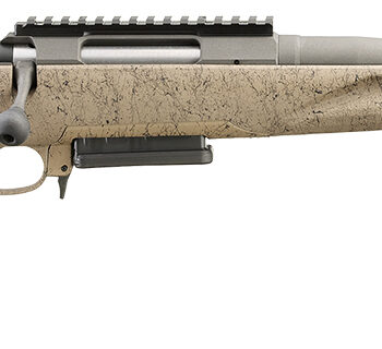 Ruger 46928 American II Ranch Full Size 6.5 Creedmoor 3+1 16.10" Cobalt Cerakote Spiral Threaded Barrel, Picatinny Rail Steel Receiver, Flat Dark Earth Splatter Adj Comb Synthetic Stock
