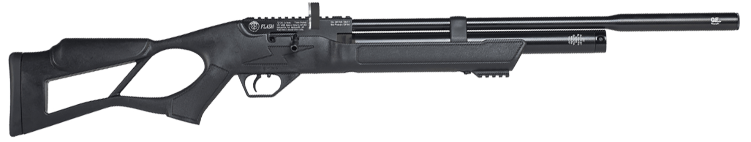 Hatsan USA HGFLASH22 Flash QE Air Rifle 22 Cal Quiet Energy Shrouded Barrel, Black Anodized Aluminum Receiver, Synthetic Thumbhole Stock w/Monte Carlo Cheek Rest, Spring Loaded Rotary Magazine 3 Hatsan USA HGFLASH22 Flash QE Air Rifle 22 Cal Quiet Energy Shrouded Barrel, Black Anodized Aluminum Receiver, Synthetic Thumbhole Stock w/Monte Carlo Cheek Rest, Spring Loaded Rotary Magazine