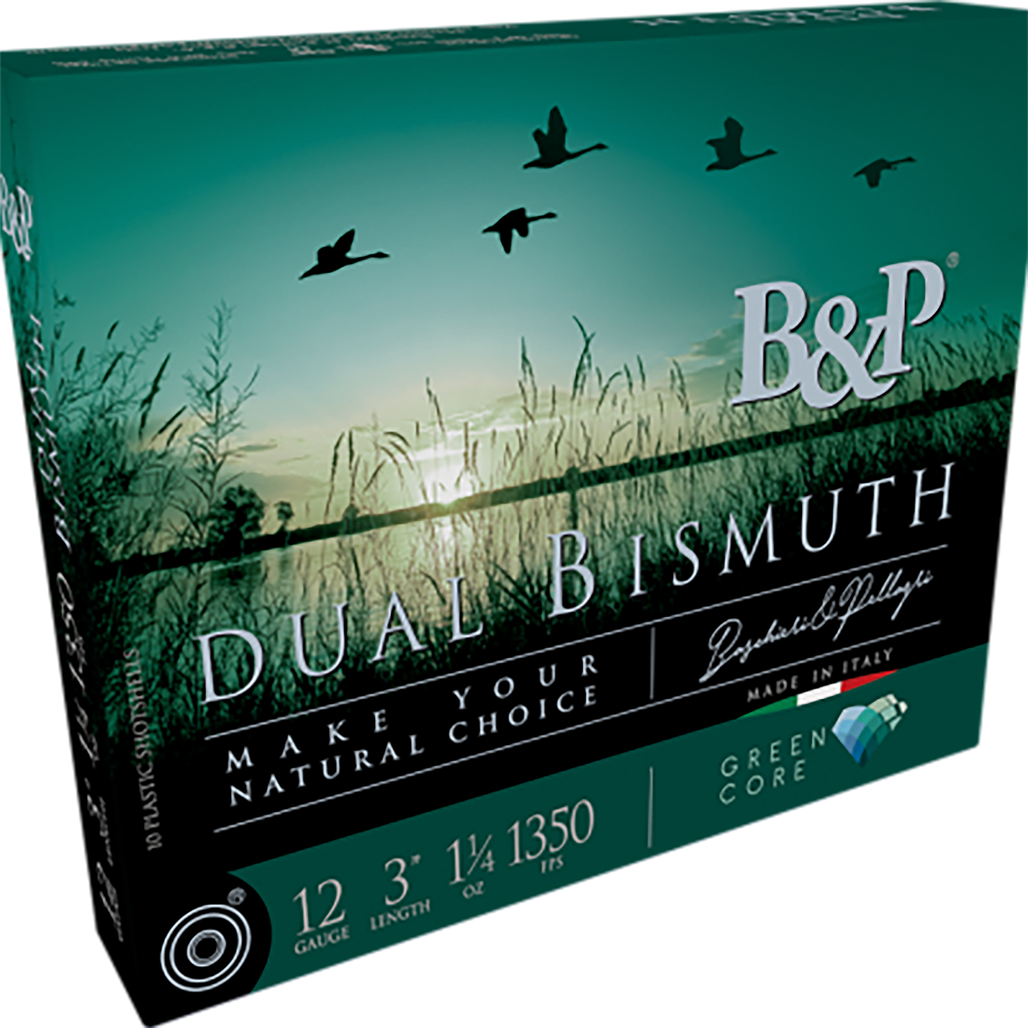 B&p Ammunition 12B4DB43 Dual Bismuth 12Gauge 3" 1 1/4oz Bismuth 3/4Shot 10 Per Box/10 Case 3 B&p Ammunition 12B4DB43 Dual Bismuth 12Gauge 3" 1 1/4oz Bismuth 3/4Shot 10 Per Box/10 Case
