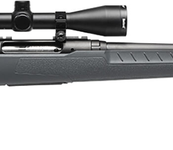 Savage Arms 32179 Axis 2 XP Combo Full Size 25-06 Rem 4+1 22" Black Sporter Barrel, Black Carbon Steel Receiver Drilled & Tapped, Gray Fixed Synthetic Stock, Weaver 3-9x40mm Scope, Right Hand