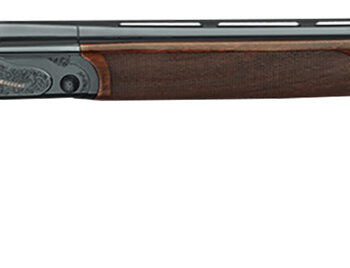 Rizzini USA 1103-1228 BR110 Limited 12 Gauge 28" Nickel Chrome Steel Receiver Engraved Grade 2.5 Turkish Walnut Wood Stock