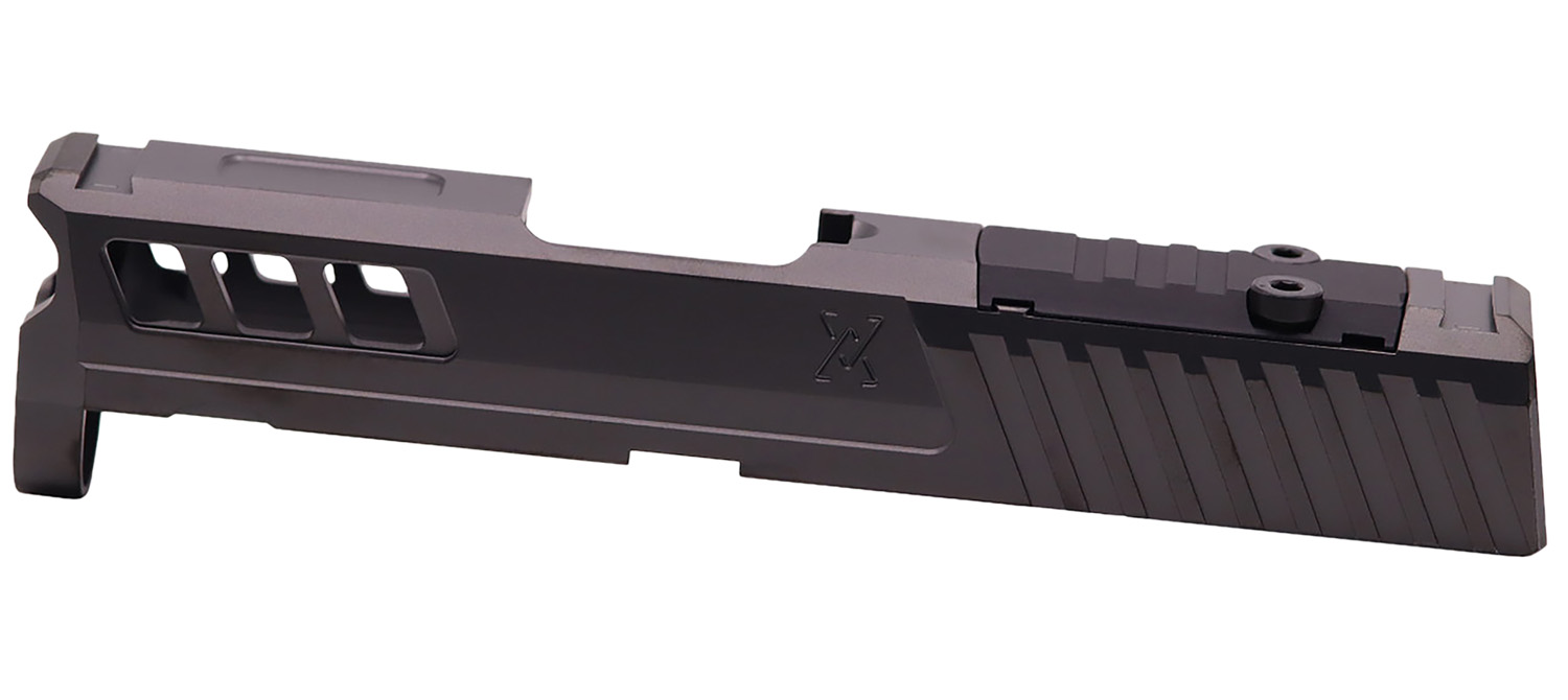 True Precision Inc TPSHCSBCRMS Axiom Optic Cut Slide Fits Springfield Hellcat Black DLC Anodized 416R Stainless Steel 3 True Precision Inc TPSHCSBCRMS Axiom Optic Cut Slide Fits Springfield Hellcat Black DLC Anodized 416R Stainless Steel