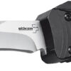 Boker 06EX243 3.35" Plain D2 Steel Blade Black Aluminum Handle 2 172528