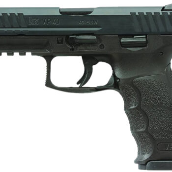 HK 81001161 VP40  40 S&W 10+1 4.09" Black Steel Barrel, Black Cerakote Serrated Steel Slide, Black Polymer Frame w/Picatinny Rail, Black Interchangeable Backstrap Grip