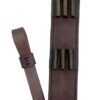 1791 Gunleather HNTASLRBRWA Hunt Ammo Sling Oiled Brown Leather 32" to 37" OAL Rifle 2 173786