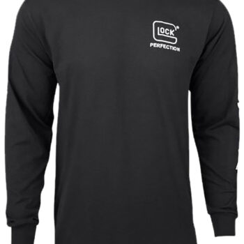 Glock AP96101 Perfection Long Sleeve Tee Black Pre-Shrunk Cotton Long Sleeve XL
