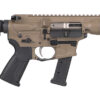 LWRC ICP9CK8SBA3 IC-9 9mm Luger 8.50" 33+1 Black Nitride Threaded Barrel, Flat Dark Earth Anodized Aluminum Picatinny Rail Receiver, SB Tactical SBA3 Brace, LWRC Ultra Combat Grip, Ambidextrous 2 175803 2
