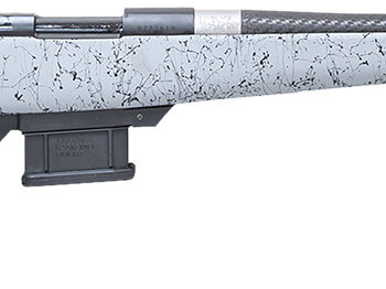 Howa HCE6ARCGRY 1500 Carbon Elevate 6mm ARC 20" Carbon Fiber Wrapped Threaded Barrel, Black Drilled & Tapped Steel Receiver, Fixed Stocky's Gray w/Black Webbing Synthetic Stock, Right Hand