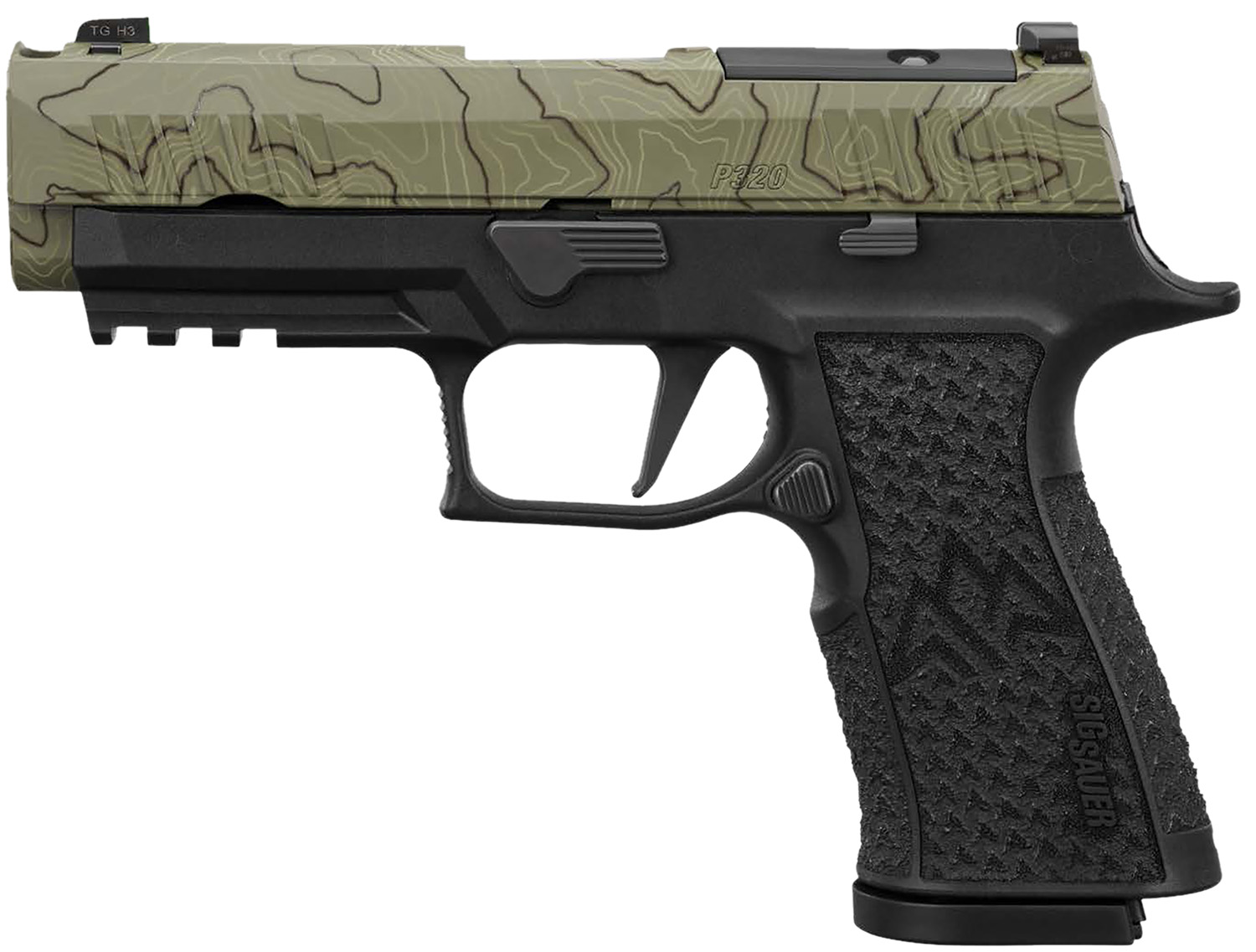 SIG 320XCA10COMPCW 320XCARRY 10MM MOSS GRN CUSTOM 3 SIG 320XCA10COMPCW 320XCARRY 10MM MOSS GRN CUSTOM