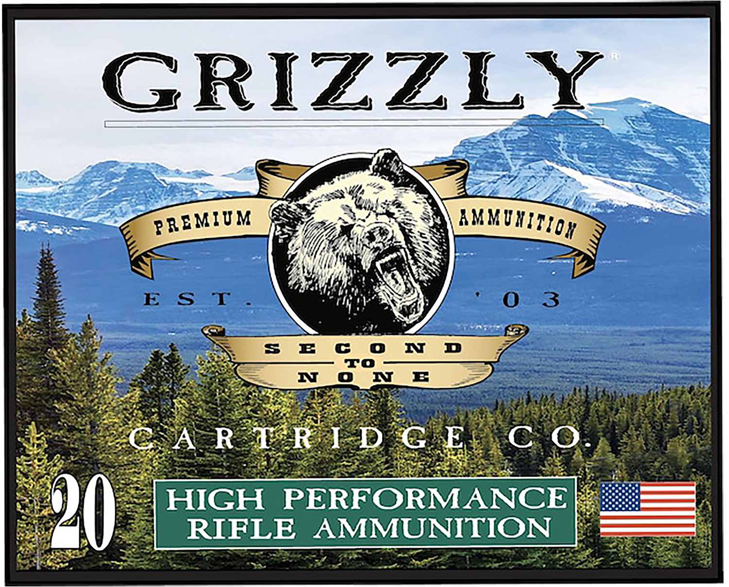 Grizzly Ammo GCSUB1 45-70Gov 410gr Full Metal Jacket Flat Point 20 Per Box/10 Case 3 Grizzly Ammo GCSUB1 45-70Gov 410gr Full Metal Jacket Flat Point 20 Per Box/10 Case