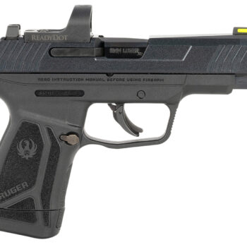 Ruger 3521 Max-9 Long RD 9mm Luger 12+1 4" Black Alloy Steel Optic Ready/Serrated Slide, Black Polymer Frame