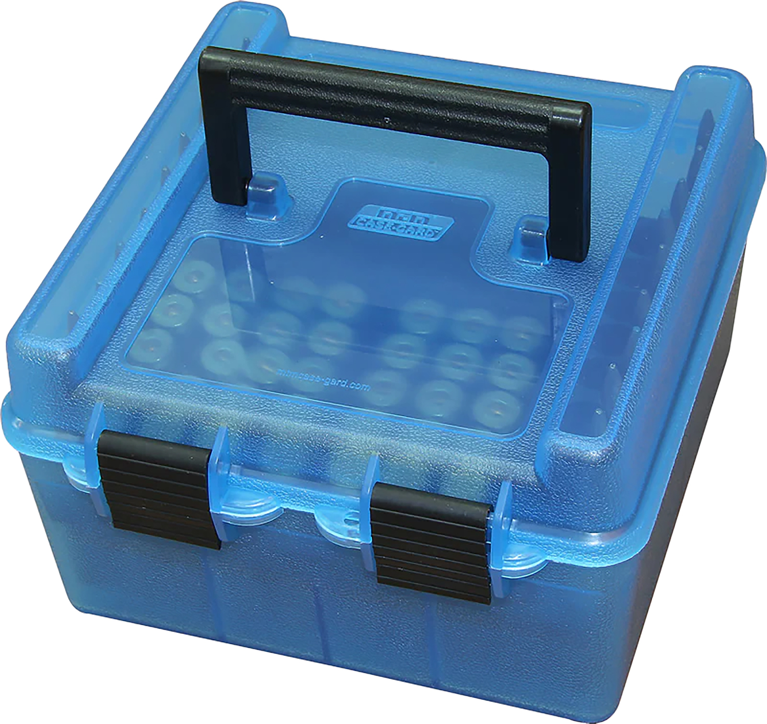 MTM Case-Gard R100MAG24 Deluxe Ammo Box Blue Polypropylene 100rd 3 MTM Case-Gard R100MAG24 Deluxe Ammo Box Blue Polypropylene 100rd