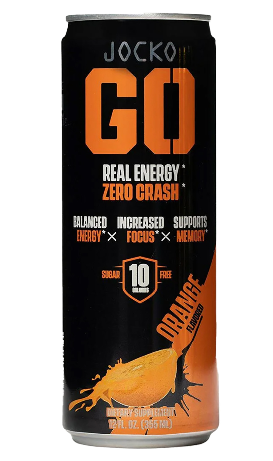 Jocko Fuel 33920 Orange Energy Drinks 12oz 12Pack 3 Jocko Fuel 33920 Orange Energy Drinks 12oz 12Pack