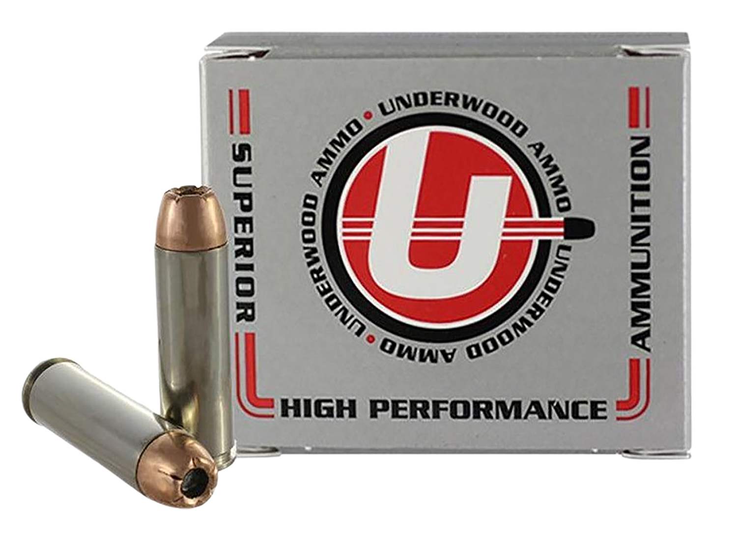 Underwood Ammo 348 XTP 500S&WMag 350gr Jacketed Hollow Point 20 Per Box/10 Case 3 Underwood Ammo 348 XTP 500S&WMag 350gr Jacketed Hollow Point 20 Per Box/10 Case