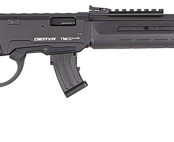 Derya Firearms TM22.LEVER.20 TM22 Lever 22 LR 10+1 20" Black Threaded Barrel, Black Anodized Picatinny Rail Receiver, Black AG w/Extensions Polymer Buttstock