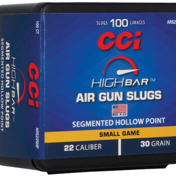 CCI ARS22SHP22 High Bar Air Gun Slug 22Cal 30gr Segmented Hollow Point 100 Per Box/5 Case