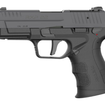 Retay USA RXP22BSG13TH RXP 22 LR 13+1 4" Threaded Barrel, Gray Cerakote Optic Ready/Serrated Slide, Black Cerakote Polymer Frame w/Accessory Rail, RMSc/RMR Footprint