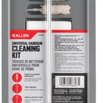 Allen 70731 Universal Cleaning Kit 22-44/45 Handgun