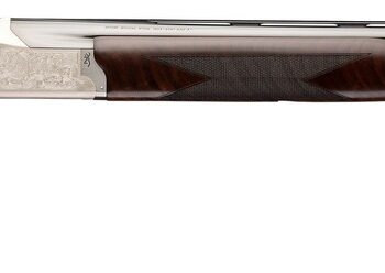Browning 0183583004 Citori 825 Feather 12 Gauge Break Open 3" 2rd 28" Gloss Blued Over/Under Vent Rib Barrel, Engraved Silver Nitride Aluminum Alloy Receiver, Fixed Gloss Black Walnut Stock, Right Han