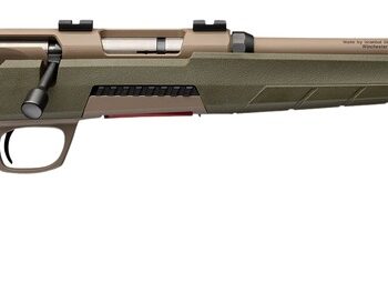 Winchester Repeating Arms 525240286 Xpert  17 WSM 8+1 18" Flat Dark Earth Cerakote Threaded Barrel, Flat Dark Earth Cerakote Steel Drilled & Tapped Receiver, OD Green Thumbhole Polymer Stock
