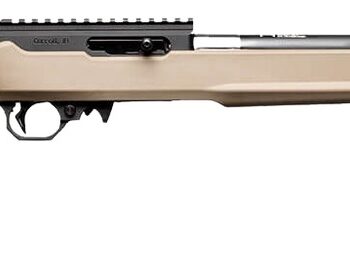 Angstadt Arms AAVV22SMFR Vanquish Superlite 22 LR 10+1 18.50" Black Match Grade Ported Barrel, Black Hardcoat Anodize Aluminum Receiver w/Picatinny Rail, Flat Dark Earth Magpul X-22 Hunter Synthetic S