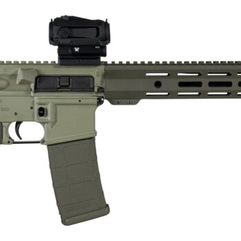 Shark Coast Tactical SCC04137GKNL Grassy Knoll Bundle 5.56 NATO 30+1 16" Black Melonite Threaded Barrel, 2-Tone Green Cerakote Aluminum Receiver w/Picatinny Rail, M-LOK Handguard, Magpul MOE SL OD Gre