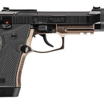 Beretta USA J80XTACLED15 80X Cheetah Tactical Urban Micro-Compact Frame 380 ACP 15+1 4.40" Threaded Barrel, Optic Ready/Serrated Slide, Steel Frame w/Picatinny Rail, Vertec Grip