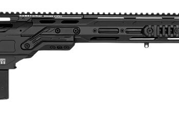 Cadex Inc CDX30LITE6524BR20I2B1N CDX-30 Lite 6.5 Creedmoor 10+1 24" Black DLC Fluted Threaded Barrel, Black Cerakote Receiver w/Picatinny Rail, M-LOK Handguard, Black Adjustable Folding Buttstock, Bla