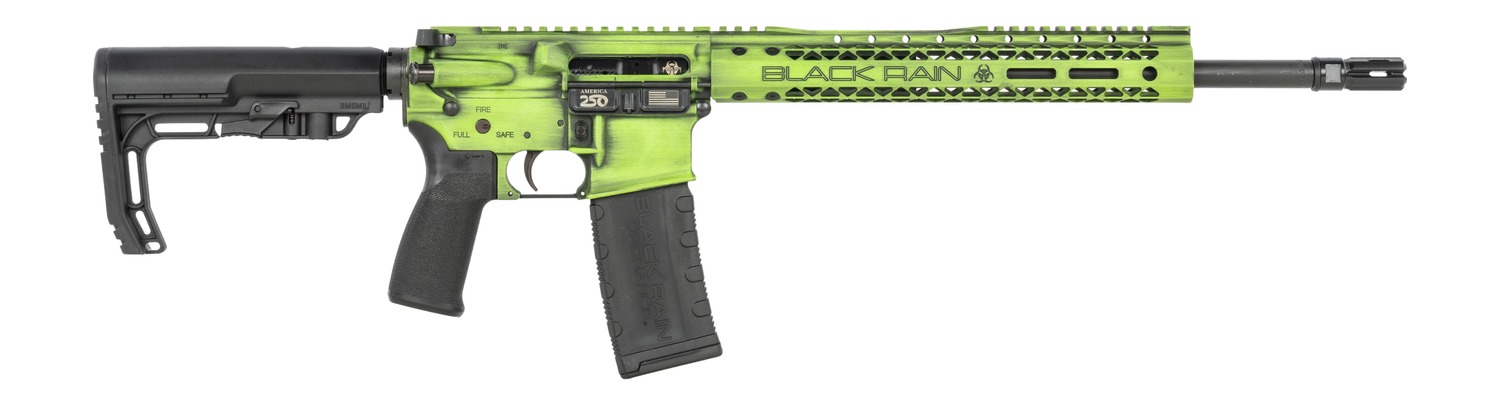 Black Rain Ordnance FUSION300BLKZGB Fission 300 Blackout 30+1 16" Black Nitride Threaded Barrel, Zombie Green Battleworn Aluminum Receiver w/Picatinny Rail, M-LOK Handguard, MFT Minimalist Black Poly 3 Black Rain Ordnance FUSION300BLKZGB Fission 300 Blackout 30+1 16" Black Nitride Threaded Barrel, Zombie Green Battleworn Aluminum Receiver w/Picatinny Rail, M-LOK Handguard, MFT Minimalist Black Poly