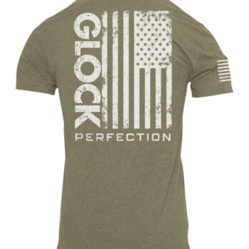 GLK AP96402 PERFECTION FLAG TEE 3XL GRN