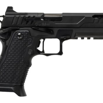 Oa Defense  2311 Pro Elite Full Size 9mm Luger 21+1 5" Ported Barrel, Black DLC Steel Optic Ready/Serrated Slide, Black Aluminum Frame w/Picatinny Rail, Black Aluminum Grip, Ambidextrous