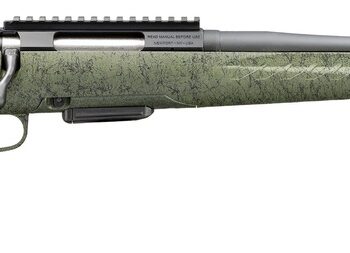 Glenfield 52008 Model A  Full Size 223 Rem 5+1 20" Matte Black Threaded Barrel, Matte Black Alloy Steel Receiver w/Picatinny Rail, Moss Green Splatter Fixed Synthetic Stock, Right Hand