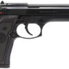 Beretta USA J92M9A0M M9 Full Size Frame 9mm Luger 15+1, 4.90" Steel Barrel, Black Bruniton Serrated Steel Slide & Aluminum Frame w/Beavertail, Ambidextrous 2 23504 1