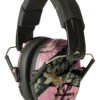Walker's GWPFPM1PKMO Pro Low Profile Passive Muff 22 dB Over the Head Mossy Oak/Pink Polymer 1 24934