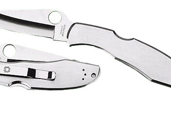Spyderco C10P Endura II  3.88" Folding Drop Point Plain VG-10 Stainless Steel Blade/Stainless Handle