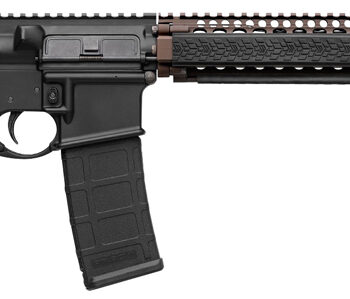 Daniel Defense 0208806027011 DDM4 M4A1 5.56x45mm NATO 30+1 14.50" Threaded Barrel, Black Hard Coat Anodized Receiver, 6 Position Stock w/SoftTouch Overmolding, Flat Dark Earth Handguard