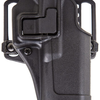 Blackhawk 410525BKR Serpa CQC  OWB Size 25 Matte Black Polymer Belt Loop/Paddle Fits S&W M&P/SD Right Hand