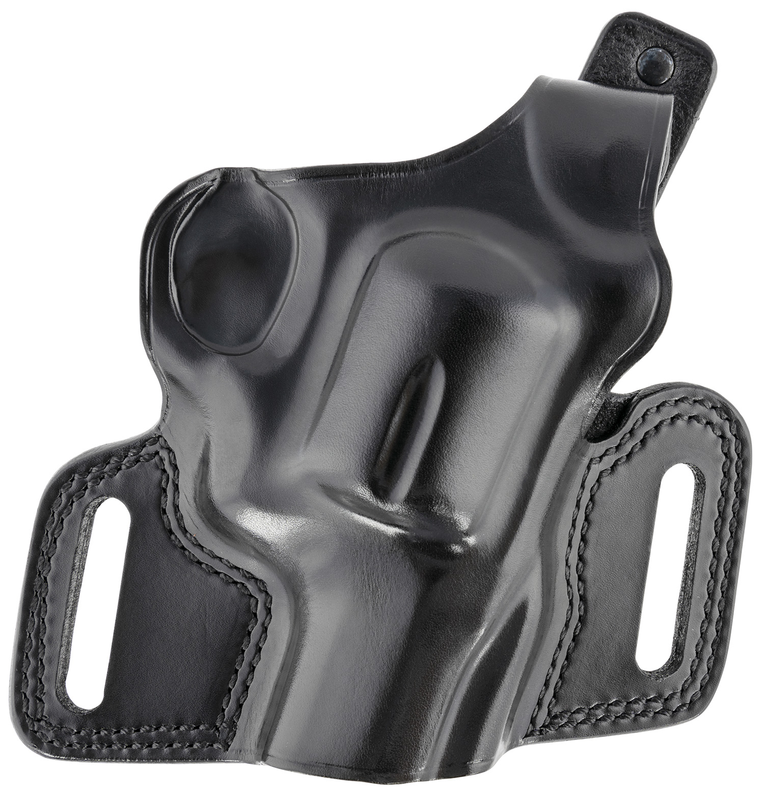 Galco SIL126B Silhouette OWB Black Leather Belt Slide Fits S&W N Frame Fits 2-4" Barrel Right Hand 3 Galco SIL126B Silhouette OWB Black Leather Belt Slide Fits S&W N Frame Fits 2-4" Barrel Right Hand