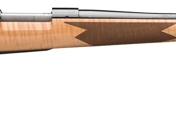 Winchester Repeating Arms 535218229 Model 70 Super Grade 264 Win Mag Caliber with 3+1 Capacity, 26" Barrel, High Polished Blued Metal Finish & Gloss AAA Maple Stock Right Hand (Full Size)